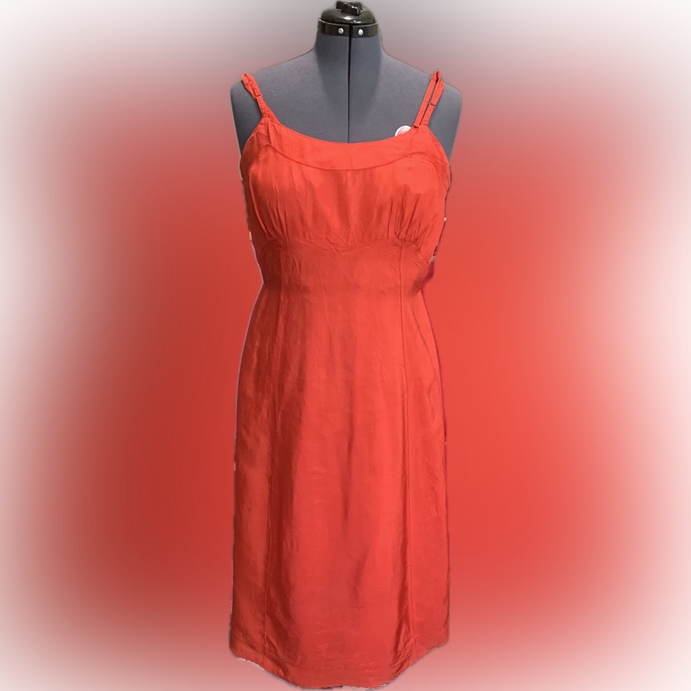 Red Vintage Slip or Slipdress - Punk, Grunge, Rock-a-billy